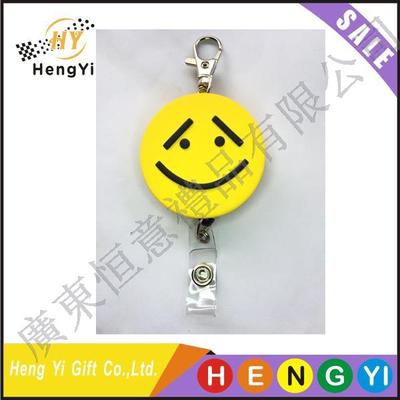 卡通可爱公仔钥匙扣拉伸伸缩回弹钥匙链弹簧绳钥匙圈环锁匙扣